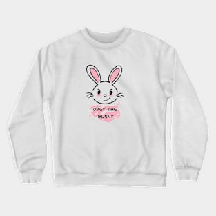 Obey the Bunny Crewneck Sweatshirt